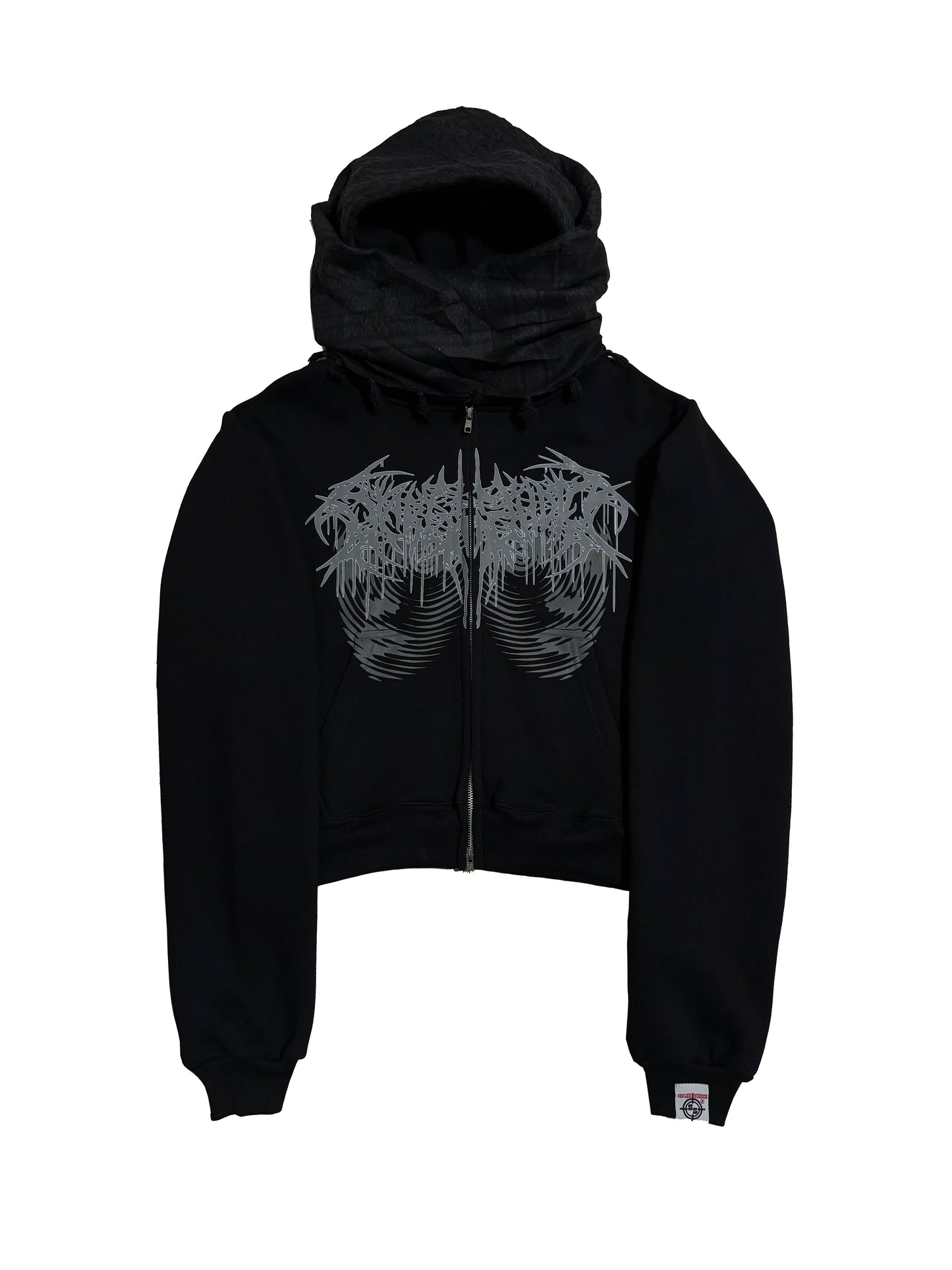 ARAB MANI TURBAN SCARF ZIPPER HOODIE