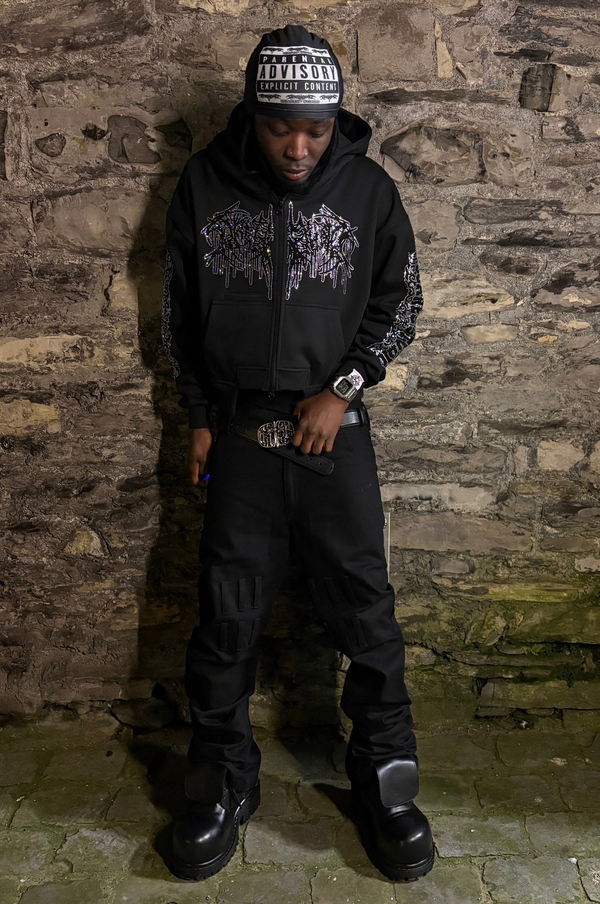 ARAB MANI BLACK TECH. ZIPPER