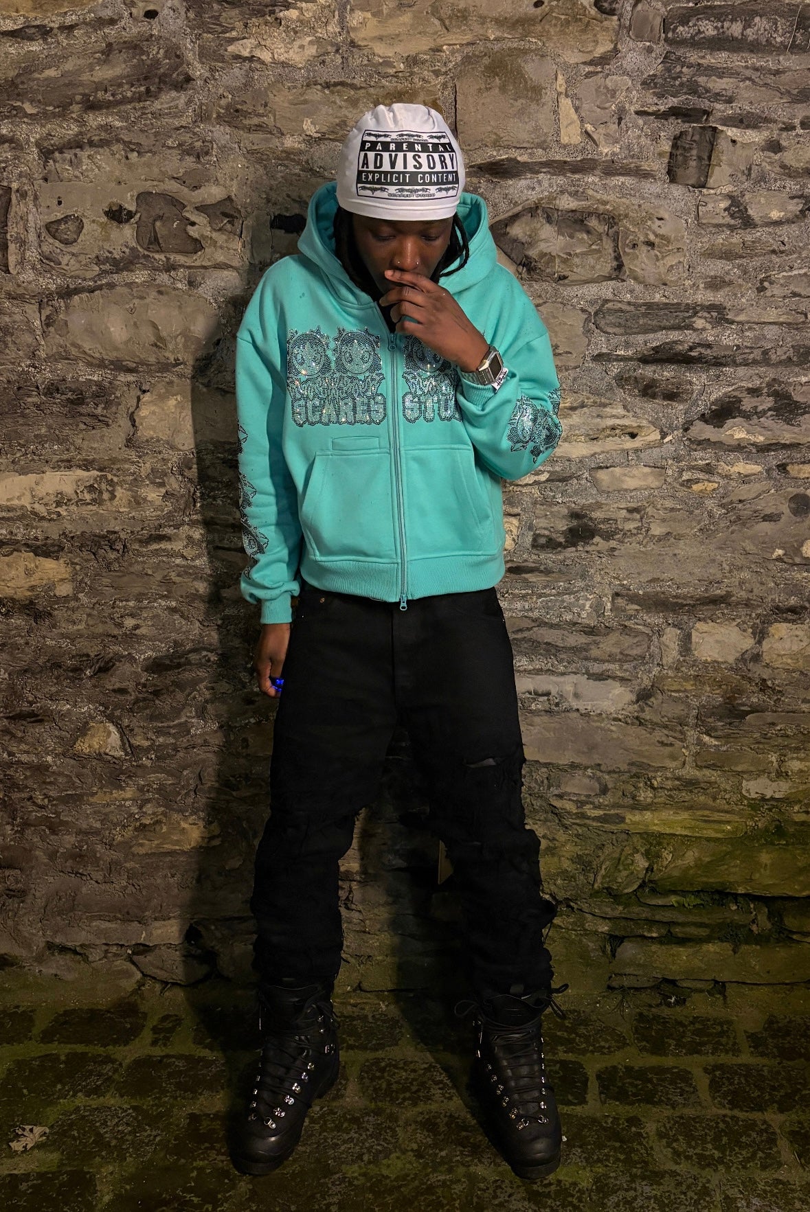 SEA GREEN BARBIE ZIPPER