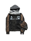 ACID WASH HYB. HOODIE [SCARF & NORMAL HOODS STYLES]