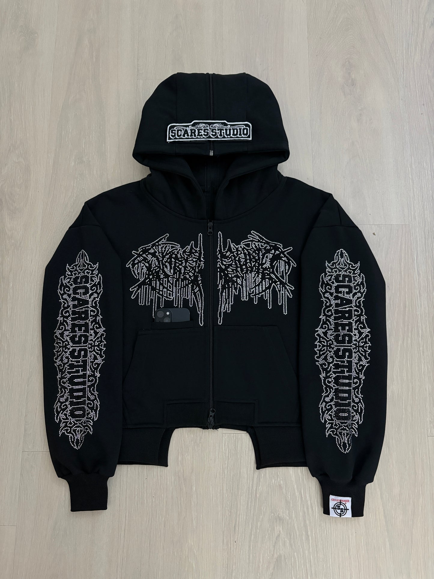 ARAB MANI BLACK TECH. ZIPPER