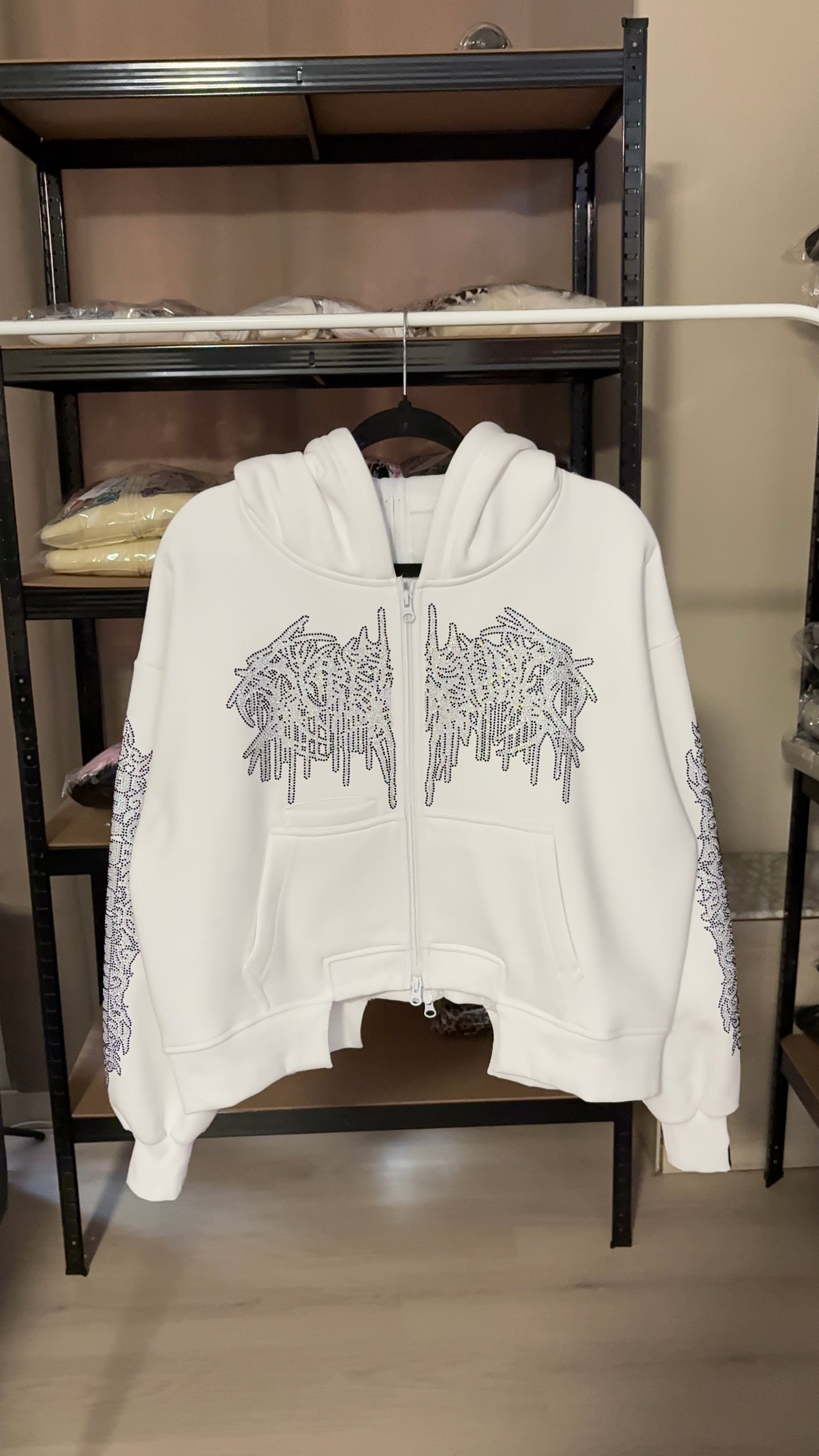 ARAB MANI WHITE TECH. ZIPPER