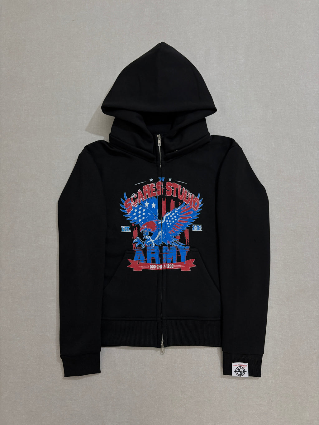 USA ARMY HYB. HOODIE [3 DIFFERENT HOODS STYLES]