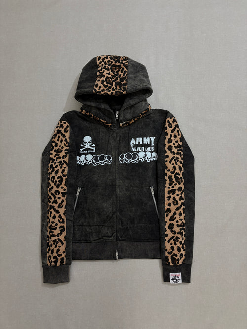 ACID WASH HYB. HOODIE [SCARF & NORMAL HOODS STYLES]