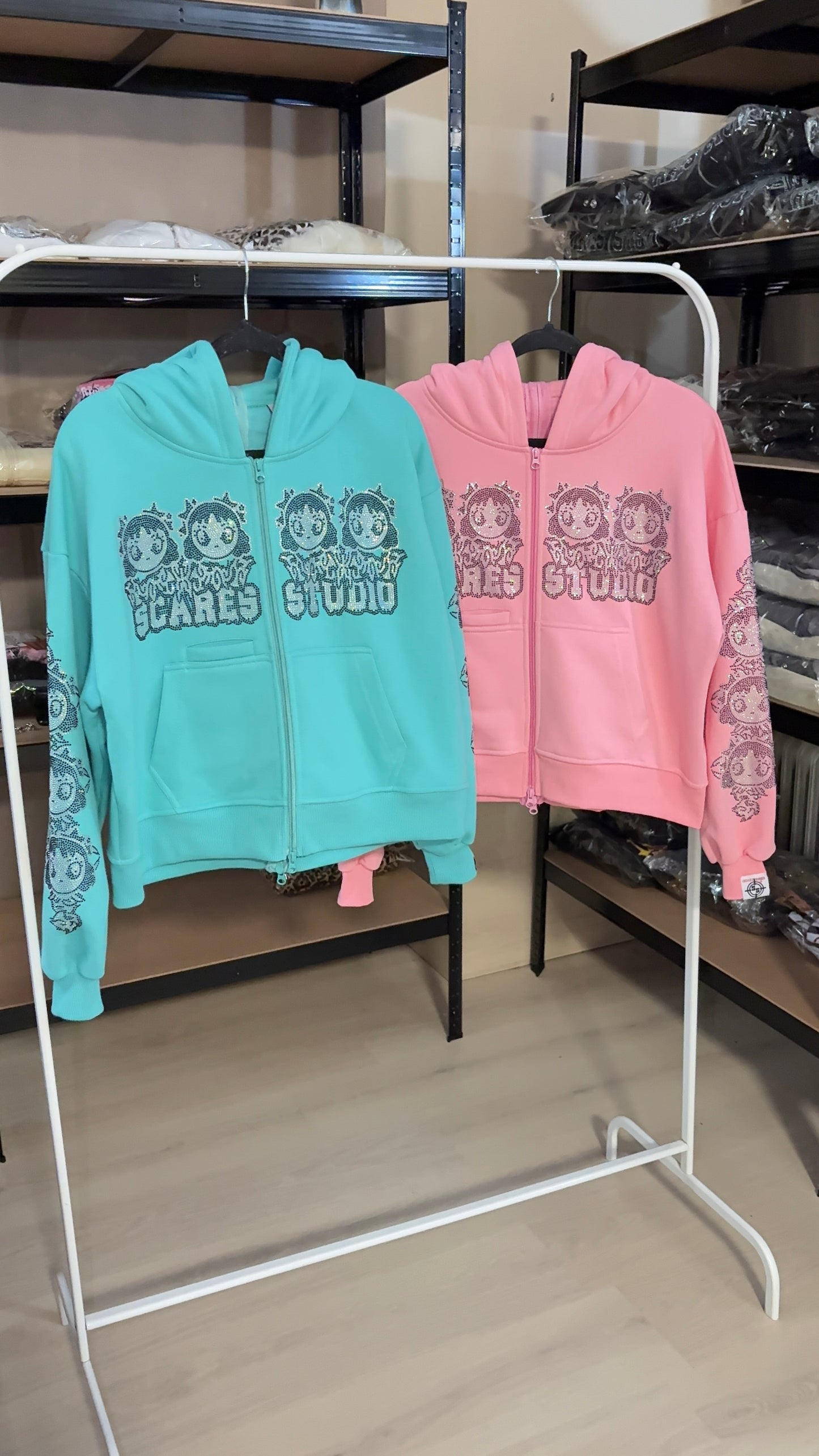 SEA GREEN BARBIE ZIPPER