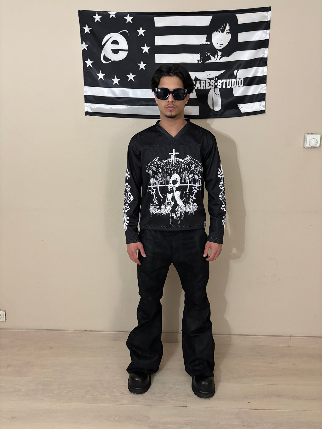 GUN CLUB BLACK LONG SLEEVE JERSEY