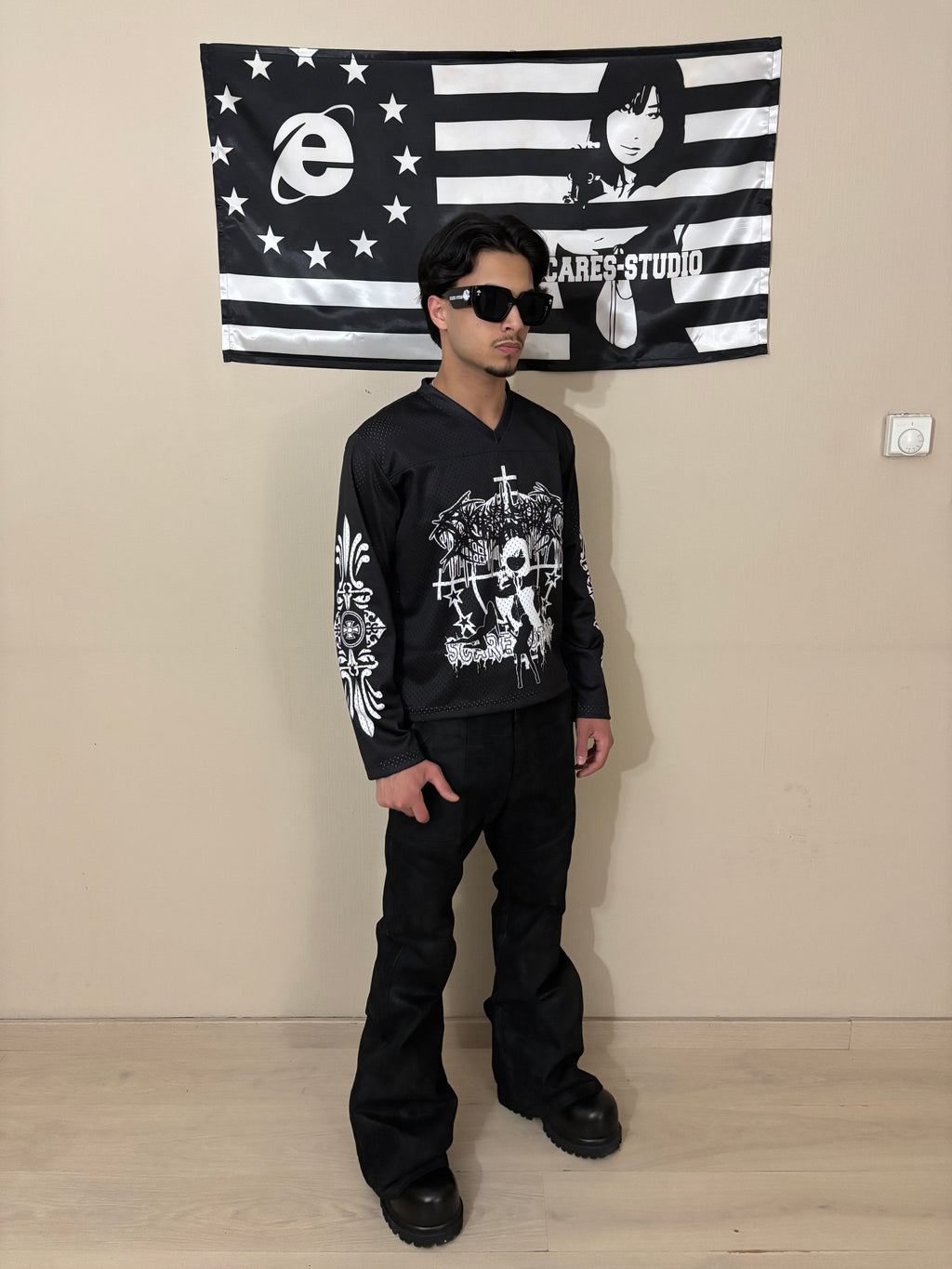 GUN CLUB BLACK LONG SLEEVE JERSEY