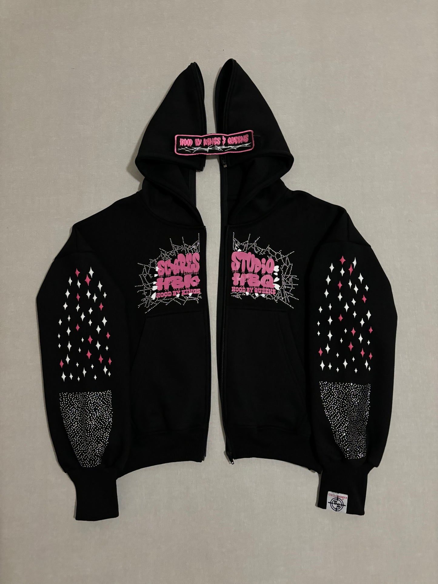 HOOD BY KINGS & QUEENS ZIP-UP HOODIE