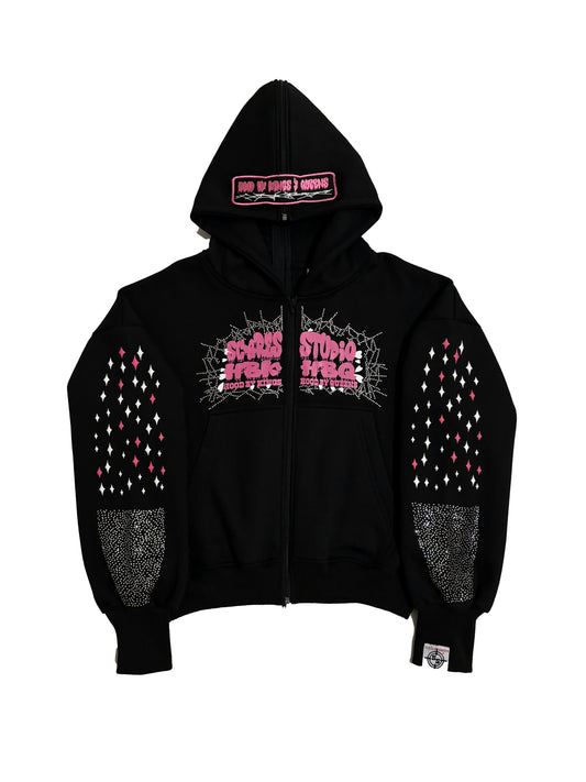 HOOD BY KINGS & QUEENS ZIP-UP HOODIE