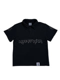 LIFE IS WAR BLACK POLO SHIRT